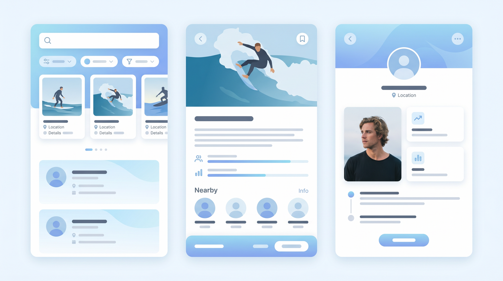 Surfer interface